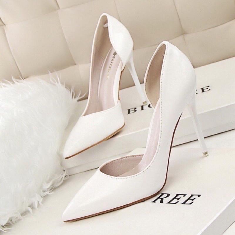 [HOT] Giày Cao Gót Hở Eo 7P-9P - Giá Rẻ - Cao Cấp - VNXK Cao Cấp - Cực Xinh - Full Size 34-39 (giaycaogot hở eo 9p)