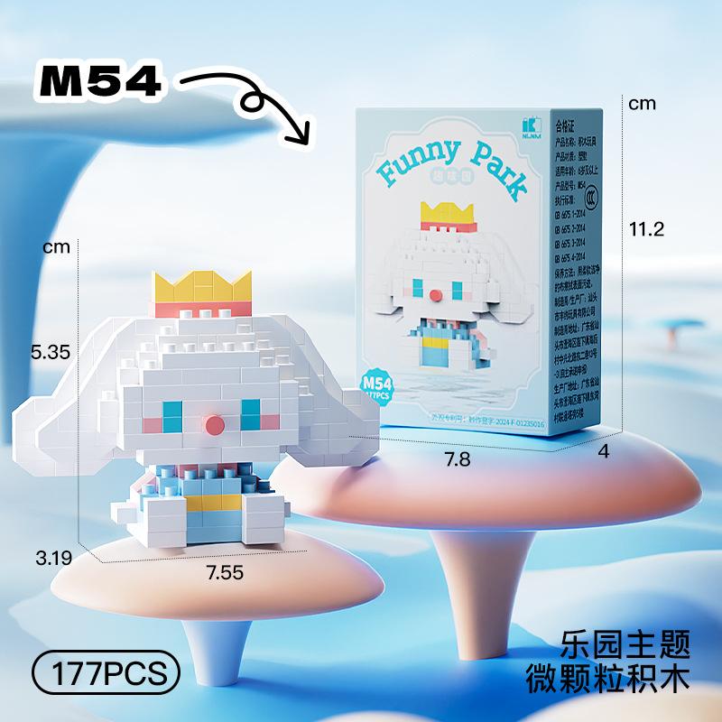 มินิบล็อคตัวต่อ, การออกแบบสัตว์กวางเรนเดียร์เพนกวิน, ขนาดไมโคร, สำหรับผู้ใหญ่และเด็ก, โมเดล 3 มิติ, 