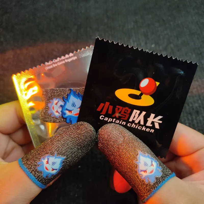Găng Tay Chơi Game, Bao Tay Chơi Game Ghost Chống Mồ Hôi, Chống Dít Cho Điện Thoại Chơi Điện Tử Phụ Kiện 8