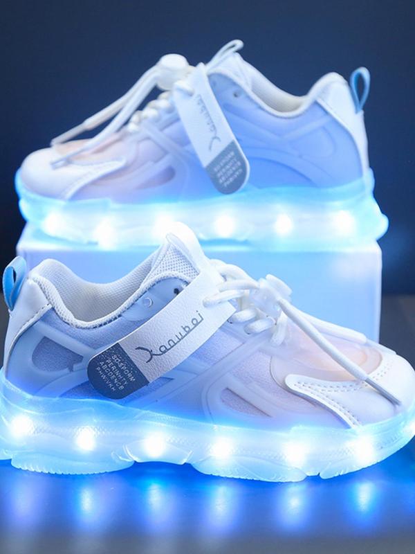 USB Rechargeable LED Light Shoes, Glow in The Dark Casual Sneakers, Street Dancing Shoes, Boys Girls Glow-in-the Dark Casual Sneakers 2