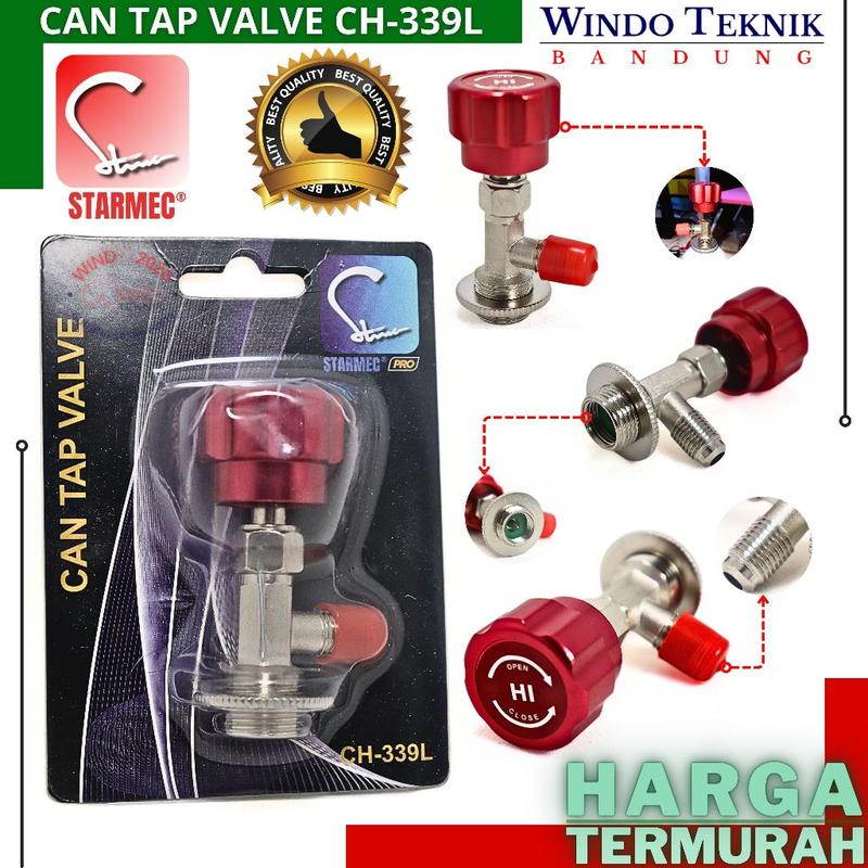 CAN TAP VALVE 339A | CANTAP CT 339 A | CAN TAPE KRAN FREON KALENG | KAN TAP CT339 | KANTAP ALAT PEMBUKA FREON KALENG | KRAN 339A PREMIUM PREMIUM CLASS 0