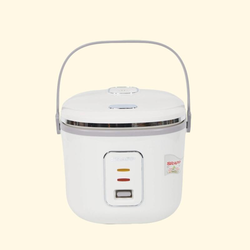 Nồi Cơm Điện SRAPP, Nồi Cơm 1,8L, 5 6 Người Ăn, Bảo Hành CHÍNH HÃNG 12 Tháng - Nấu Cơm Nấu Ăn Cooker