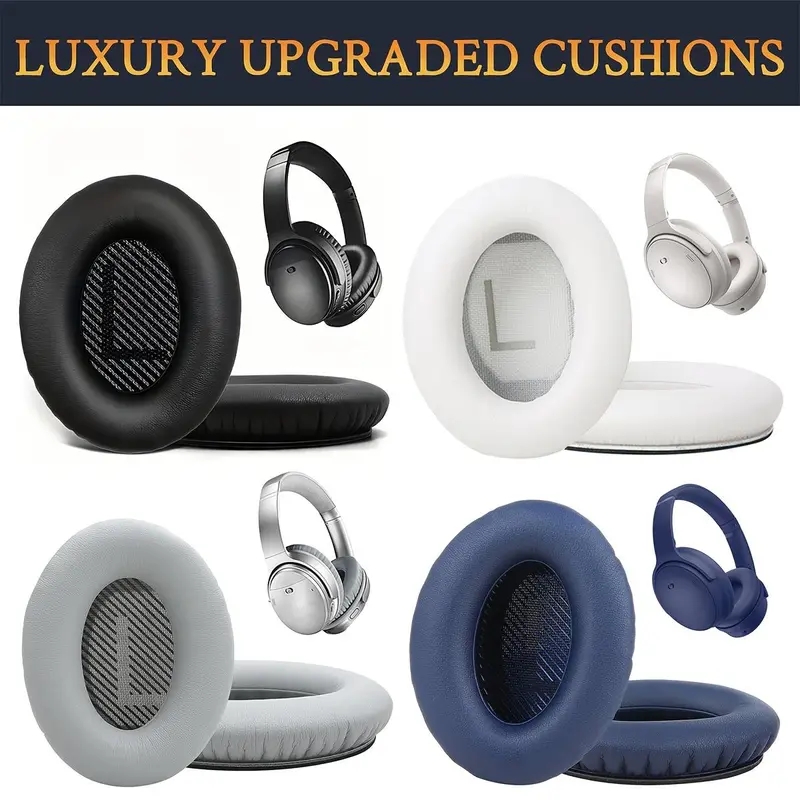 Replacement Earpads for Bose Quiet Comfort 35 & Quiet Comfort 35 II Headphones, 1 Pair Soft Ear Cushions, Headphone Accessories 6