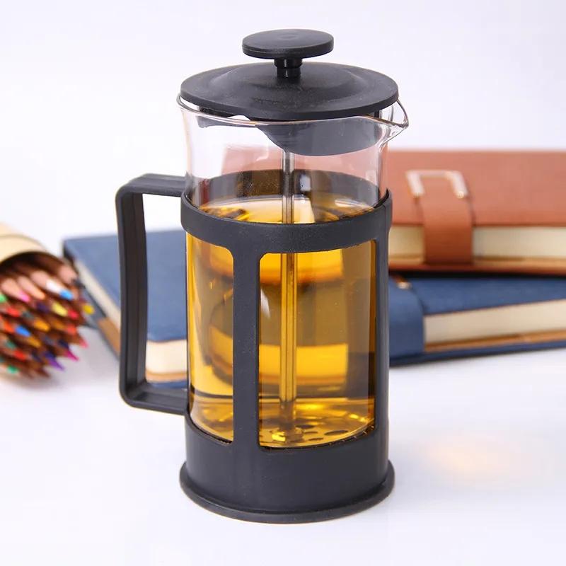 Product Introduction of Plastic French Presses Pot Coffee Maker Filter Coffee Pot Household Moka Coffee Machine Coffee Pot Percolator Tool 0