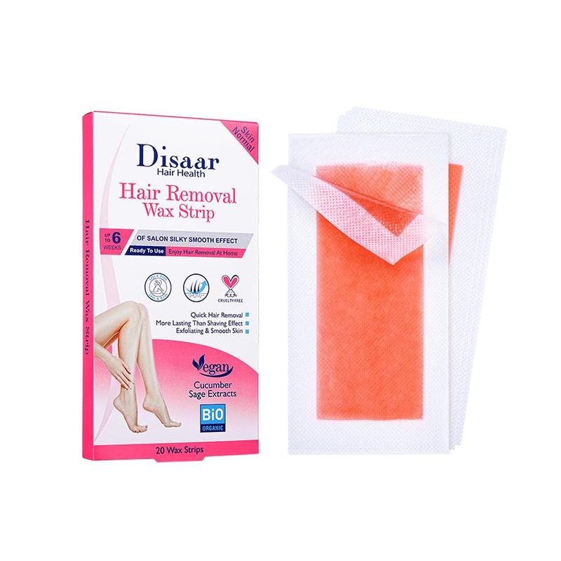 Product Introduction of Aloe Hair Removal Wax Strips Papers Body Calf Underarm Arm Hair Removal Wax Hair Cleaning Strip 23