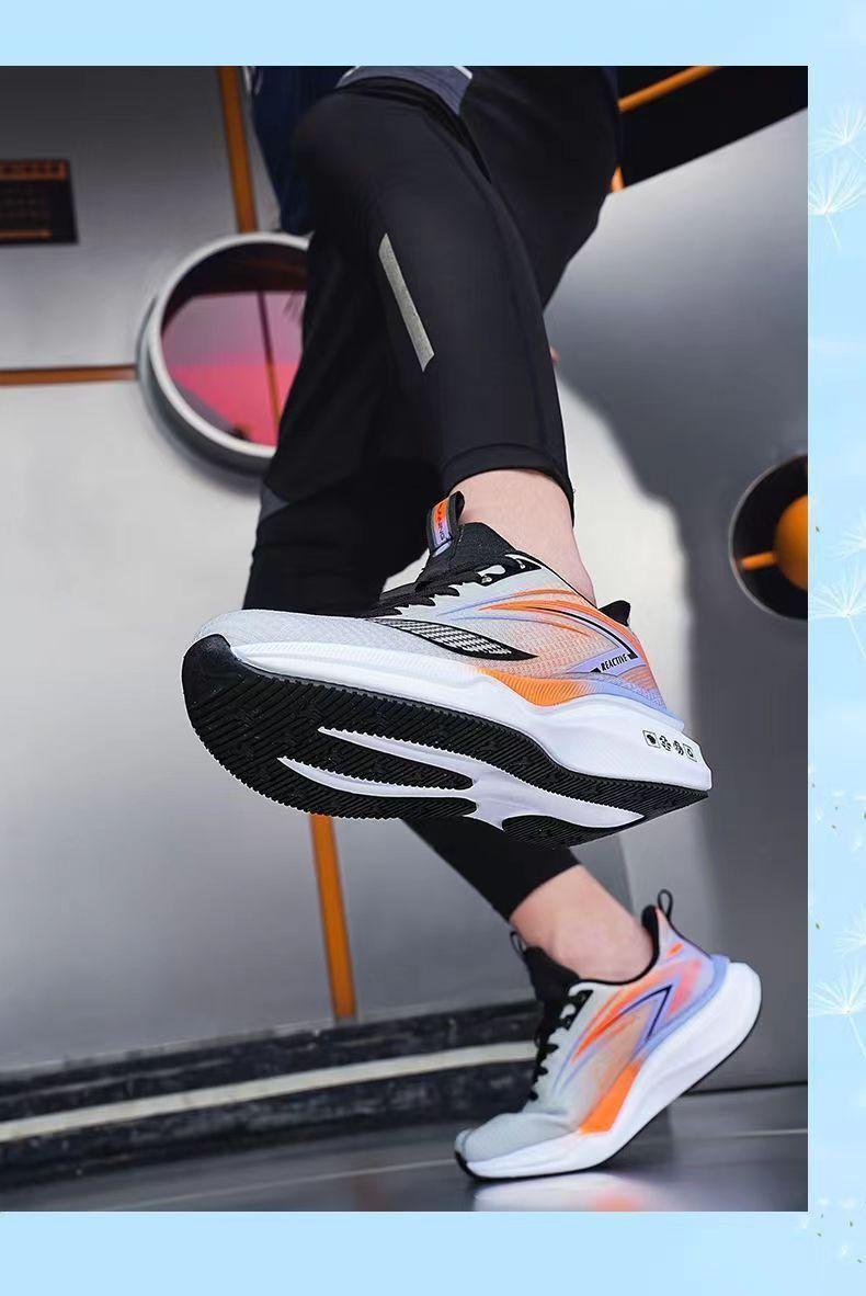 Product Introduction of Kasut Lari Lelaki, Trendi dan Baru, Serba guna untuk Aktiviti Luar, Sneaker Lelaki, Fesyen, Bahan Jaringan, Bernafas Kasual 15