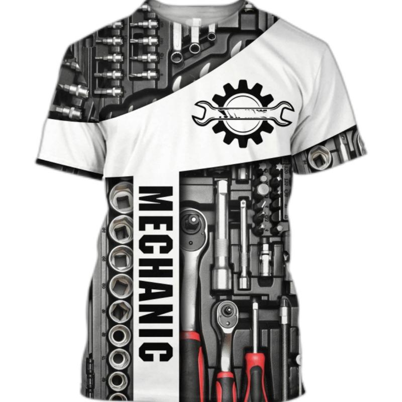 Product Introduction of Men's Fabric, Loose, Mixed with Geometric Tiger Print, Suitable for Outdoor Activities in Summer 18