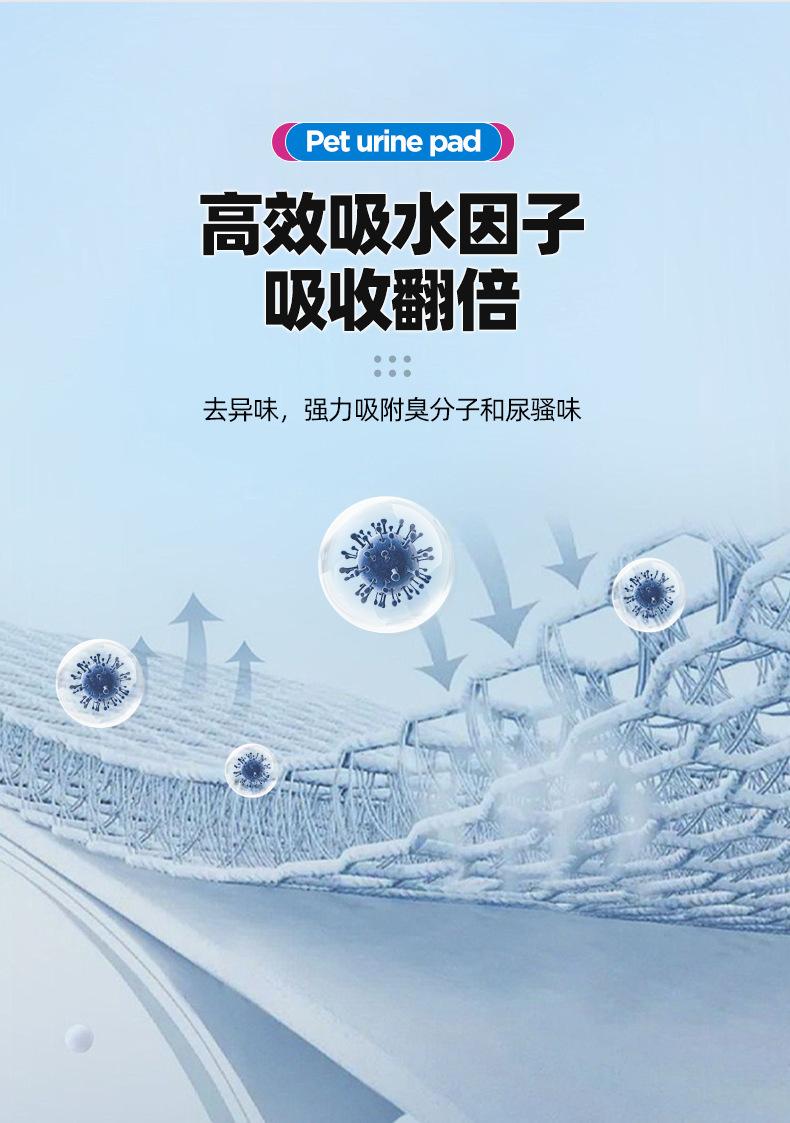 Product Introduction of Tấm Lót Nước Tiểu Cho Thú Cưng, Xiaohongshu, Tấm Lót Cho Chó, Tấm Lót Giấy Dày, Thích Hợp Cho Chó, Đồ Dùng Thú Cưng, Hút Mạnh, Tấm Lót Cho Chó 7