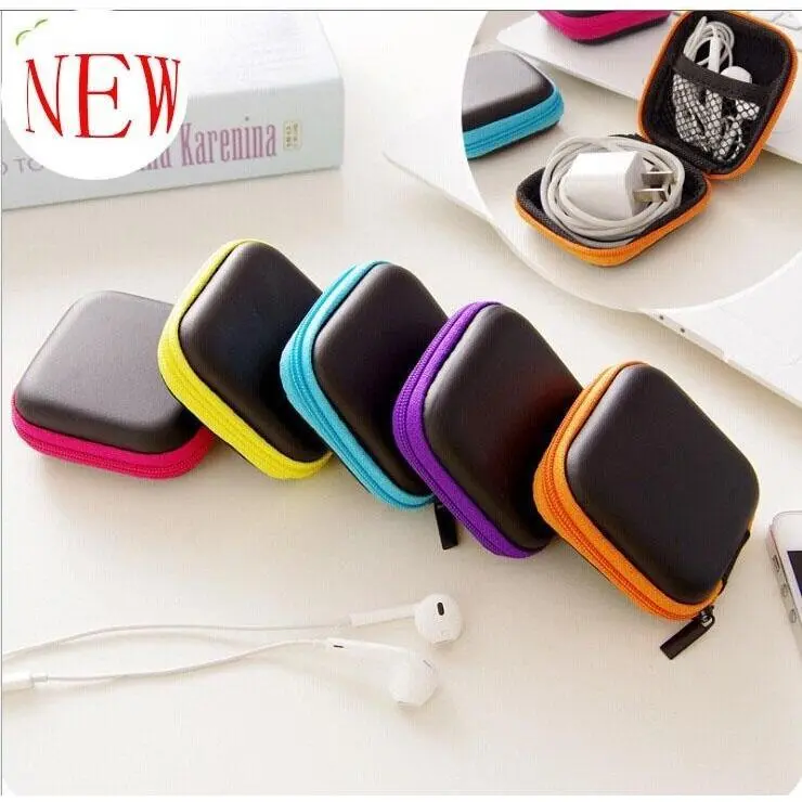 FreeHummingbird# Multi Function Portable Headset Storage Bag Anti-pressure Package Bag Organizers