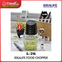 Gambar IDEALIFE - ELECTRIC CHOPPER - PENGGILING LISTRIK 1.2L - IL-216 - 1,2 L dari CANDI ELEKTRONIK Kota Surakarta 4 Tokopedia