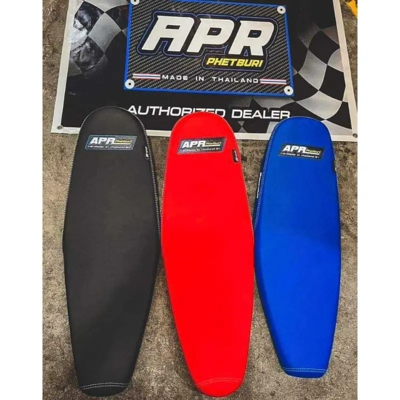 APR UNIVERSAL NEW SEAT COVER  HIGH QUALITY FOR MOTORCYCLE FREE STICKER