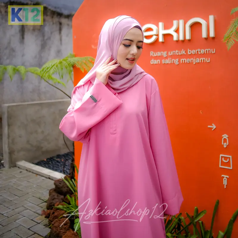 ( BISA COD) DRESS JUMBO ABAYA MECCA / GAMIS WANITA MUSLIM POLOS SIZE S M L XL XXL / GAMIS ABAYA TURKI JUMBO lembut mewah tangan wolfis kaftan hitam jubah basic putih syari umroh lebaran Maxi Arab Bordir 6