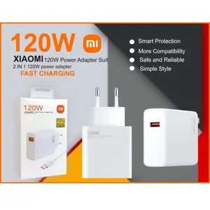 Charger 120W Mi Fast Charger Qualcomm 3.0 Ori Micro & Type C