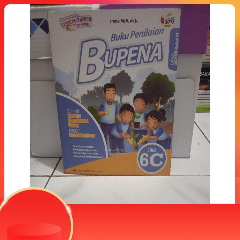 Buku Penilaian BUPENA Untuk SD / MI Kelas VI Jilid 6C - Shop | Tokopedia