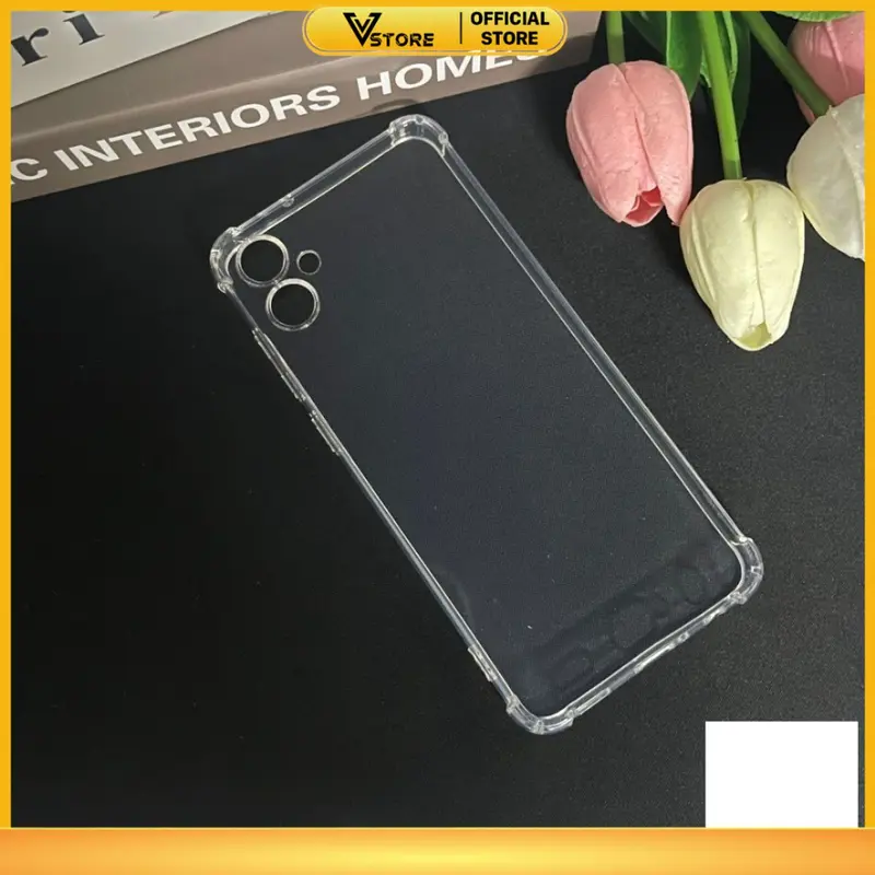 ốp lưng dành cho samsung a10 a11 a12 a13 a23 a24 a25 a31 a32 a33 a34 a35 a10s 4g 5g a05 a05s dẻo trong suốt silicon tpu chống sốc viền cạnh vuông bảo vệ đt Vstore ốp phôi 5