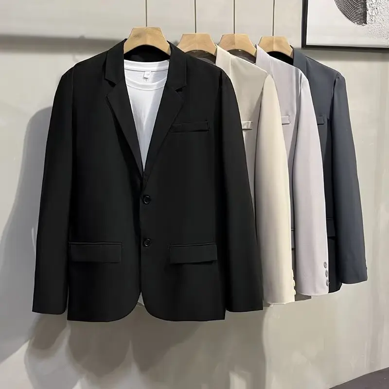 Bộ Đồ Nam, Cabin, Áo Blazer Dài Tay, Phong Cách Hàn Quốc, Phù Hợp Nam Và Nữ