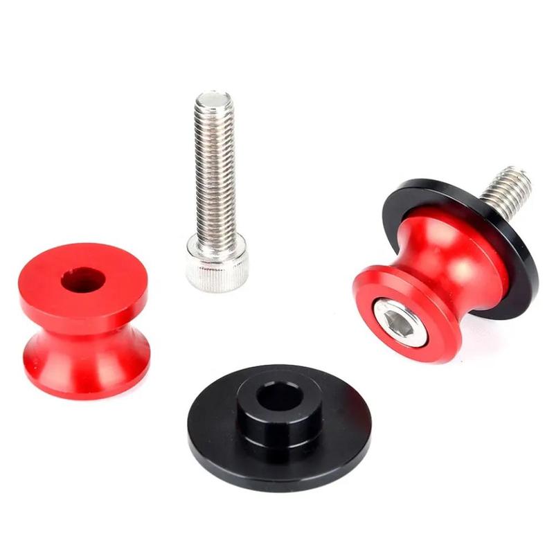 Product Introduction of 2pcs  Creative Universal Motorbike Stand Lifting Frame Screws Swingarm Spools Slider Arm Stand Screws 31