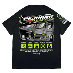 Kaos Pejuang Kilometer Muatan Solar Truck Gank Style Terbaru Katun - scrape kaos bareng id