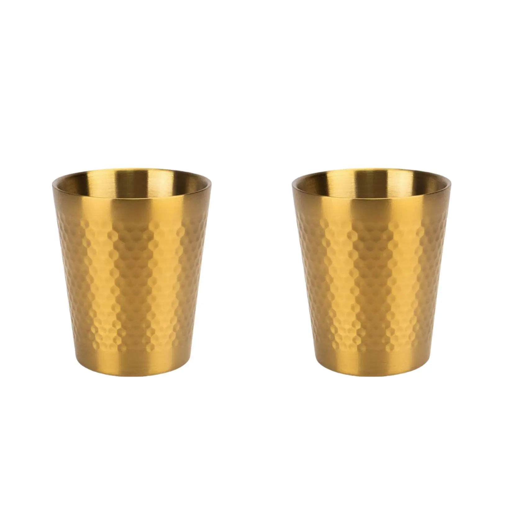 Stainless Steel Tumbler Cup, 2 Counts/set 10oz Double Wall Insulated Coffee Cup, Drinking Cup for Home Kitchen Party Picnic