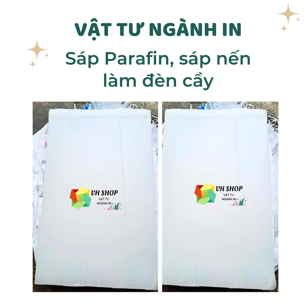 1 kg sáp Parafin, sáp nến, sáp làm đèn cầy