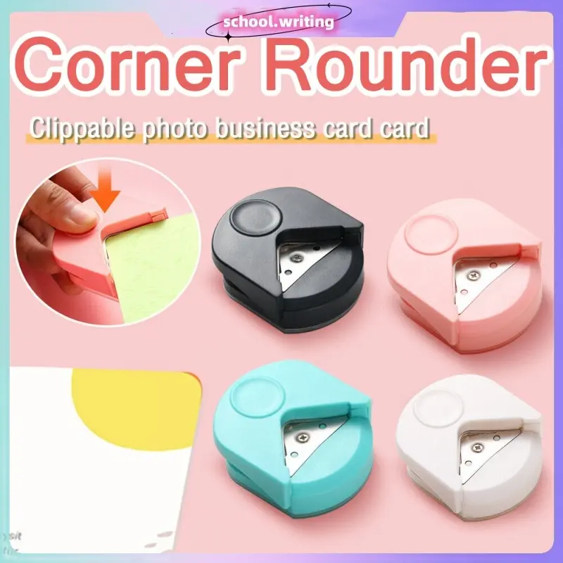 Mini Corner Rounder Paper Punch Trimmer Portable Cutter Cards Photo Cutting DIY Craft Scrapbook