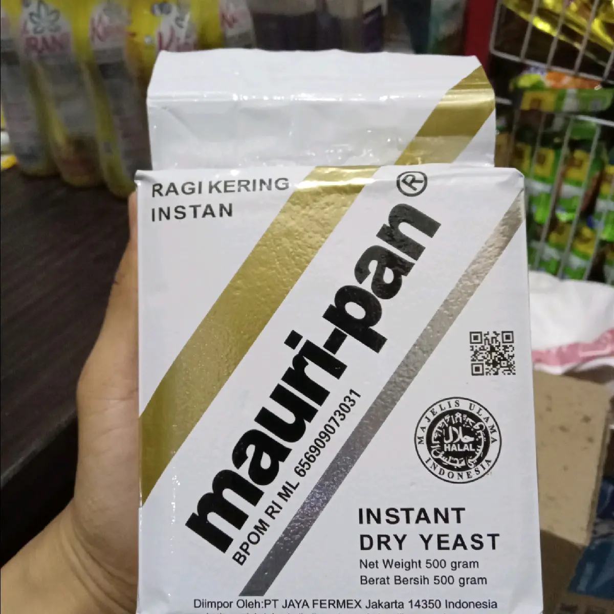 Mauripan 500 gr Ragi Instan / Pengembang Roti - Shop | Tokopedia