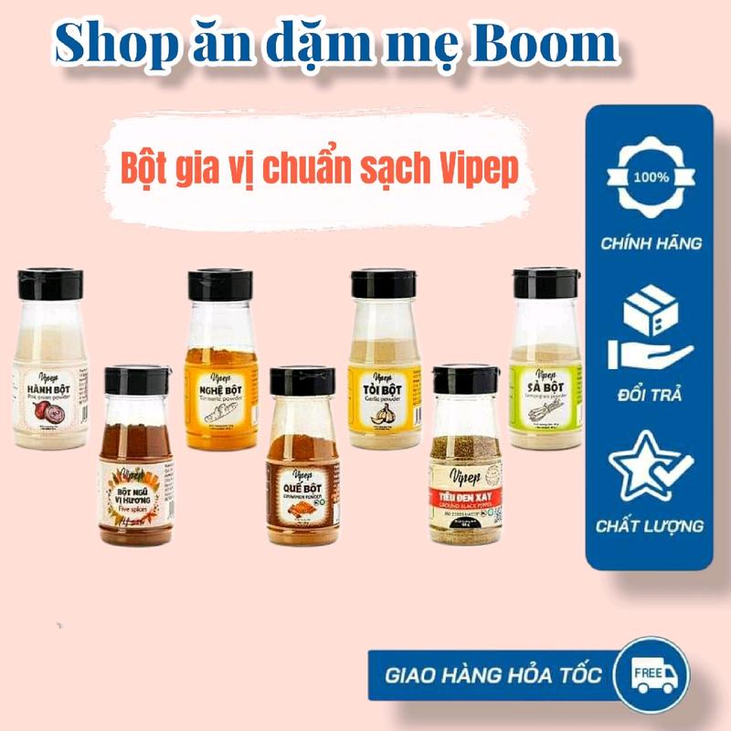 Bột gia vị chuẩn sạch vipep cho bé và cả gia đình