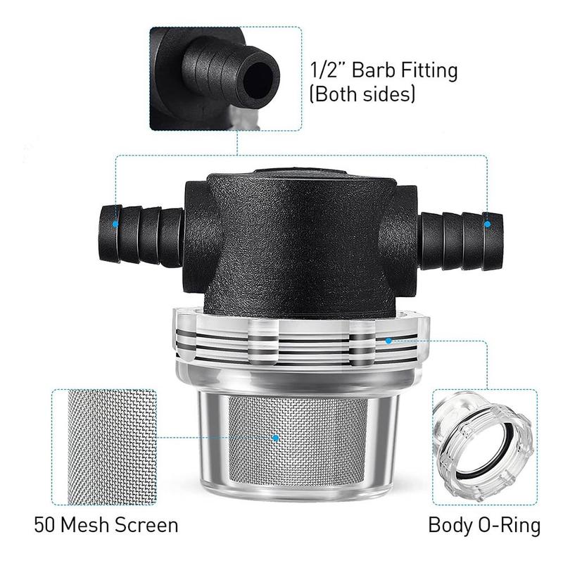 1/2 inch Water Pump Strainer for Water Pump pipe filter water level controller 7