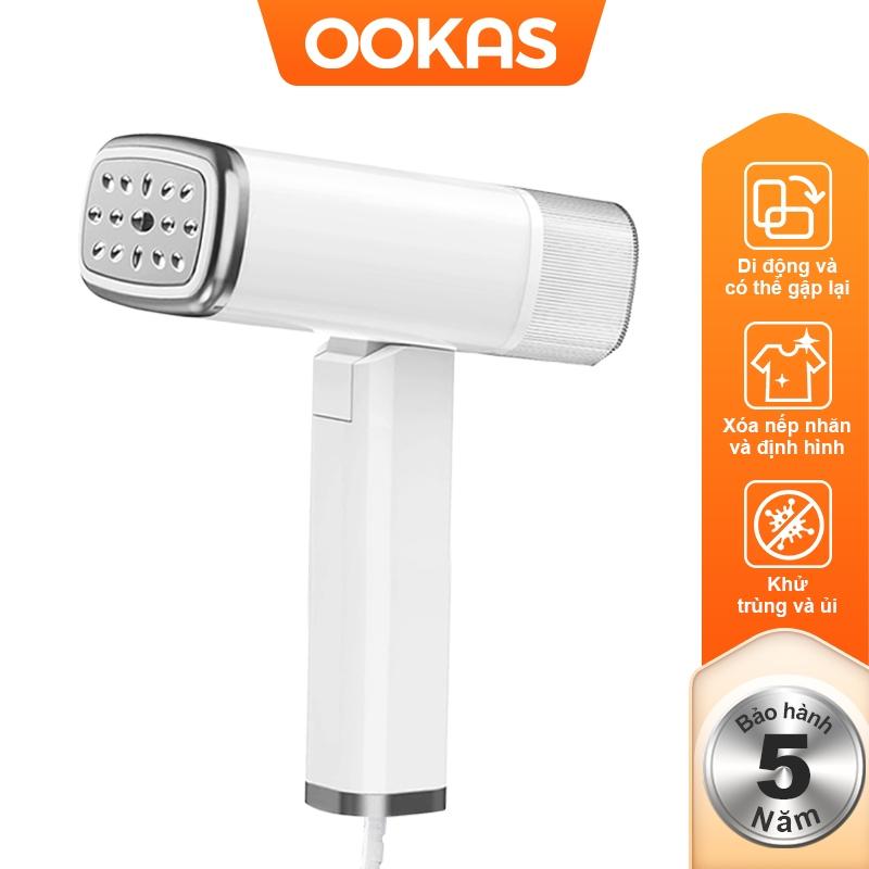 [BÁN HOT] OOKAS Máy ủi cầm tay kê COD, bàn ủi hơi nước, máy ủi ký túc xá nhỏ cầm tay gia đình tiện lợi