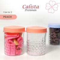 Gambar [CALISTA] TOPLES DAUN TOPLES PLASTIK BENING MODEL KRISTAL AKRILIK TOPLES KUE KERING TOPLES LEBARAN TOPLES HARI RAYA TOPLES SET - PEACH dari Calista Premium Kab. Tangerang 2 Tokopedia