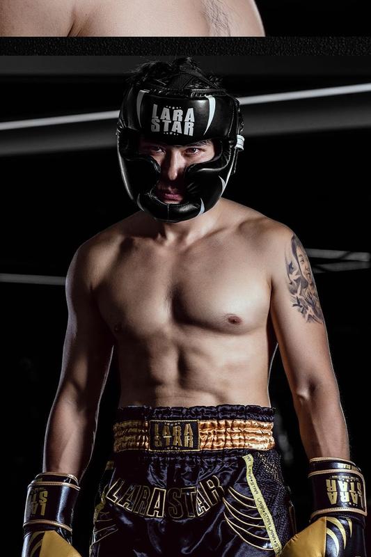 Product Introduction of Laura Star 3133 Boxing Head Guard Taekwondo Helmet Men and Women Sanda Muay Thai Fighting Training 9