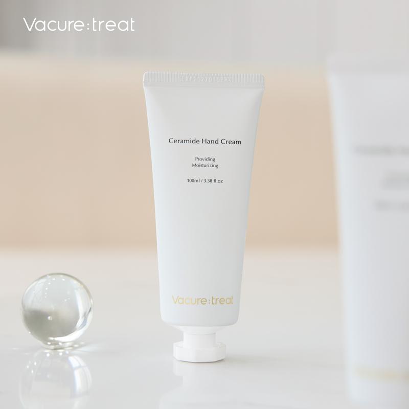 LVA (Mã lẻ tuýp) Kem Dưỡng Da Tay Mềm Mịn Vacure:treat Ceramide Hand Cream 100ml