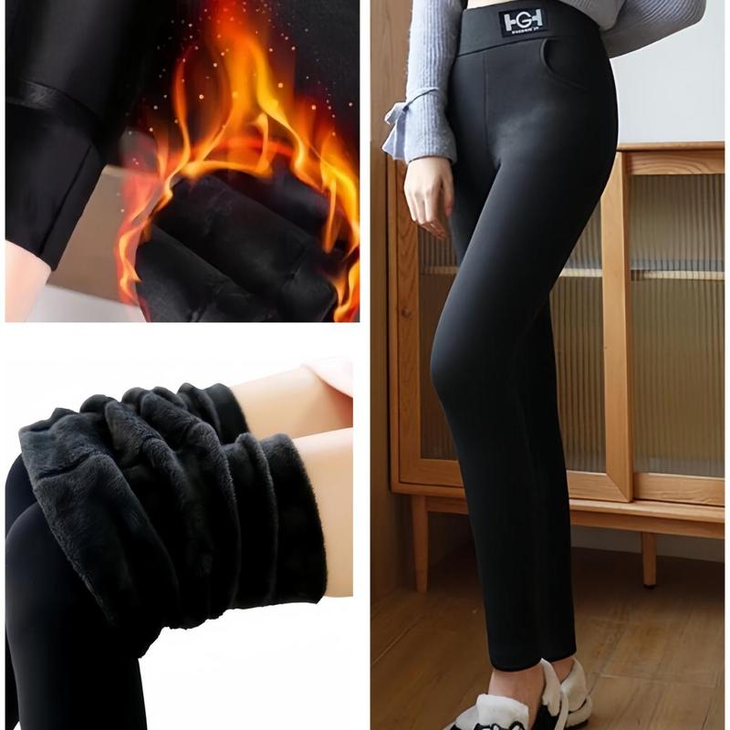 quần legging lót lông nữ siêu ấm ,dày dặn co giãn 4 chiều