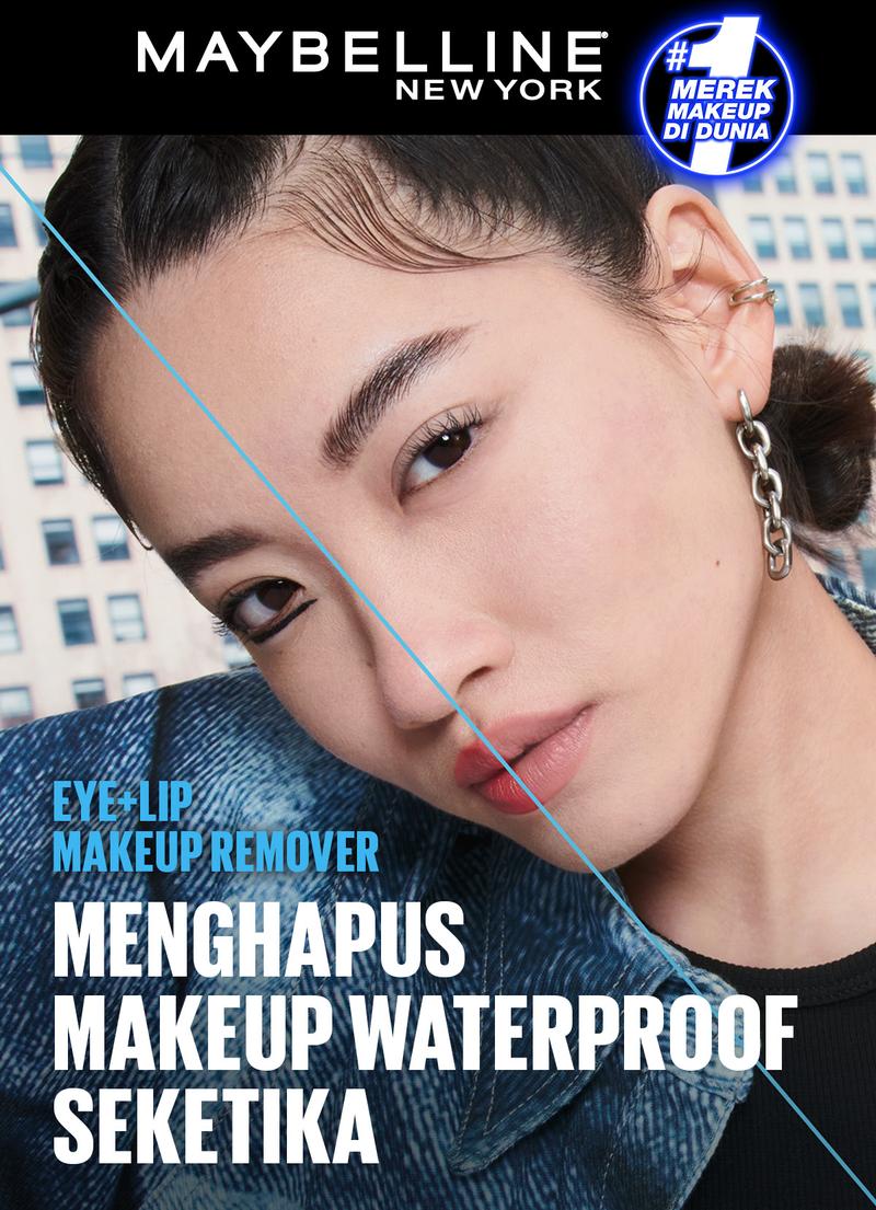 Product Introduction of Maybelline Lip & Eye Makeup Remover - 70 ml & 150 ml (Dengan Formula Lembut Untuk Make Up Waterproof) 0