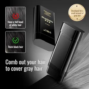 Pewarnaan rambut cepat /Pewarna Rambut/Pewarna rambut tahan air dan keringat/pewarna rambut hitam kecokelatan/sisir pewarna rambut untuk menutupi uban