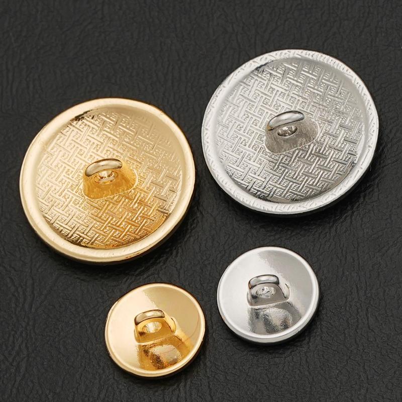 Product Introduction of Round Button, 10pcs Simple Oil Drip Button, DIY Clothing Decoration Accessories for Coat, Jacket, Handmade DIY Clothing Accessories 3