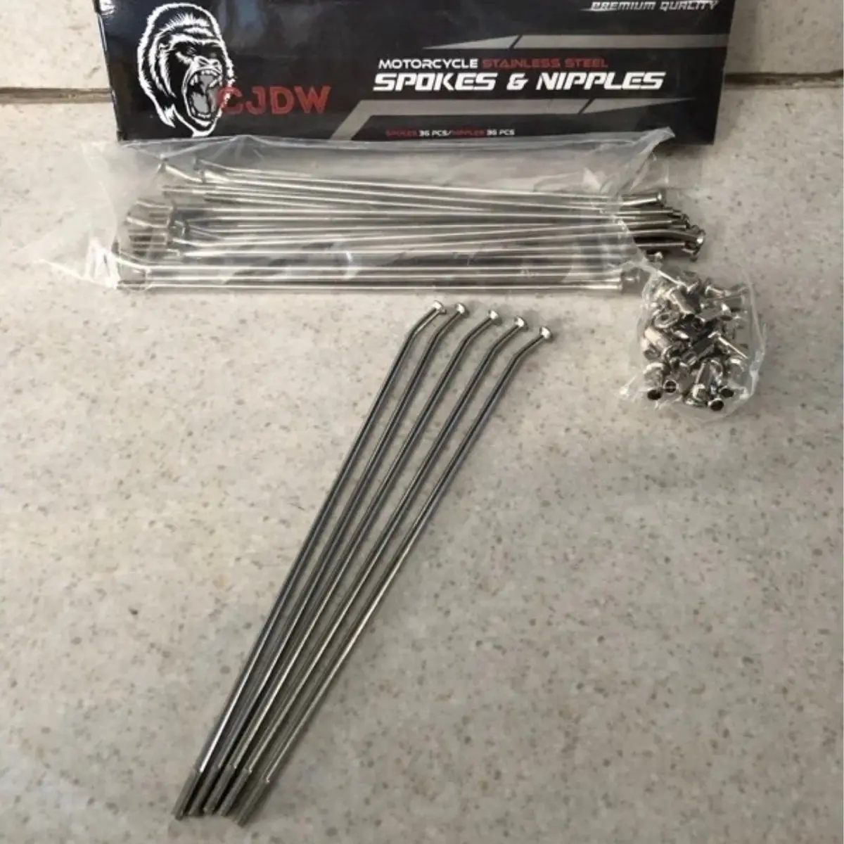 Ruji stenlis CJDW klx dtracker ring 17 depan