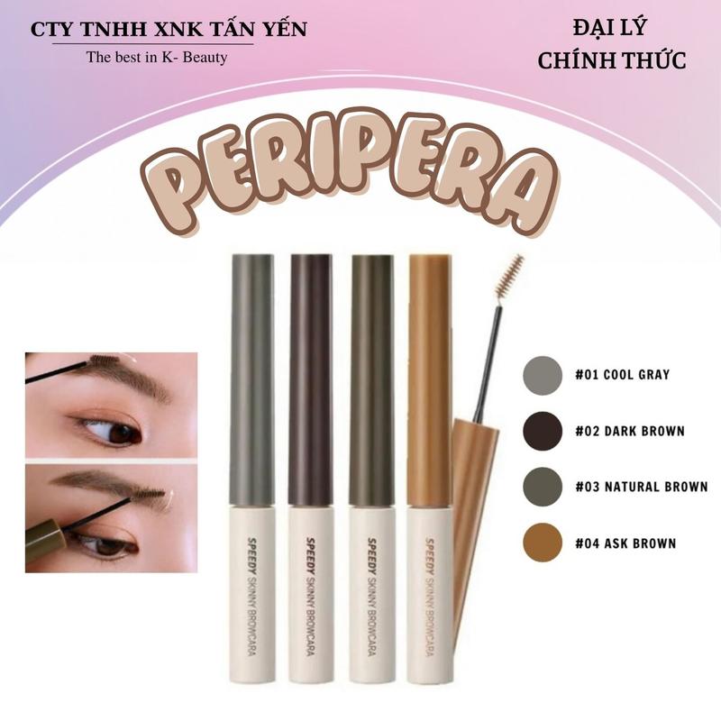 Mascara Chuốt Chân Mày Peripera Ink Speedy Skinny Browcara