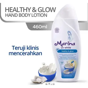 Marina UV White Hand Body Lotion 460ml Healthy & Glow Perawatan