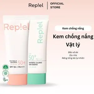 Kem chống nắng Repiel - Vita Tone - Up Sun Cream - Waterful Calming Sun Essence