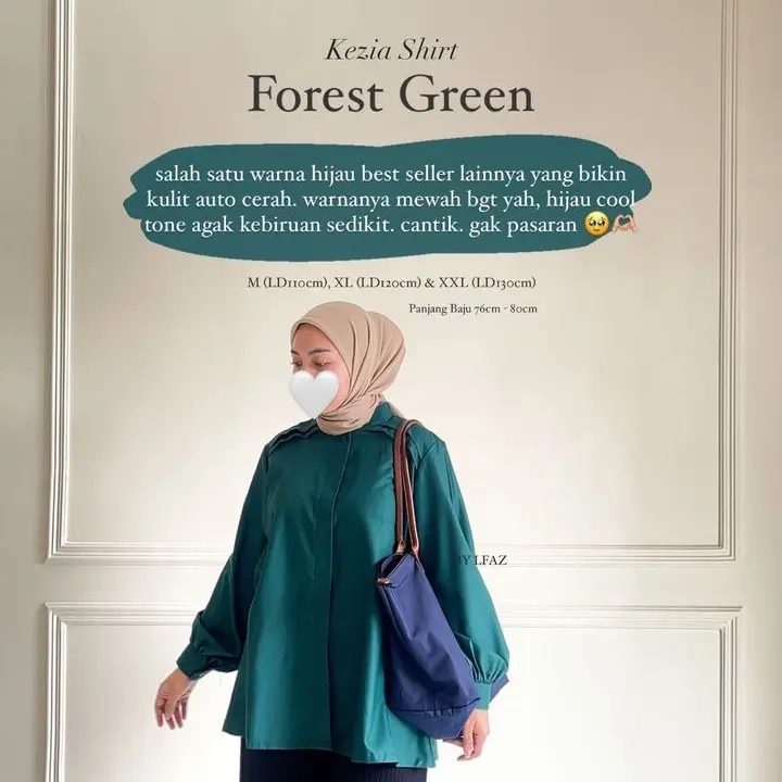 BY LFAZ Kezia Shirt | Kemeja Kerja - Kuliah  Katun Premium Wanita  Basic Oversize