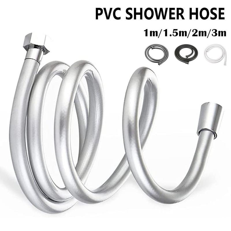 Product Introduction of Professional Replacement Handheld Shower Head Hose PVC Explosion-proof Shower Extension Tube Anti Winding High Pressure Faucet Hose Home 17