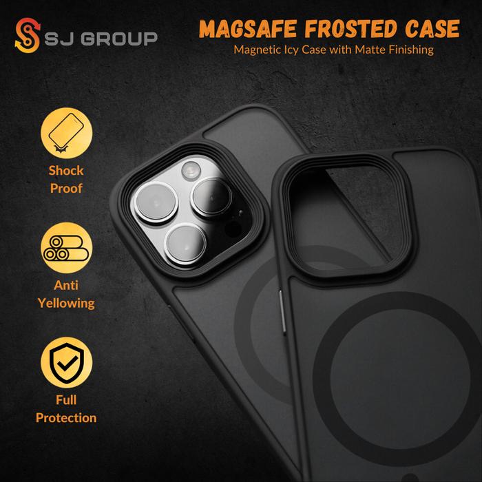 Promax Plus Promo Magsafe Frosted Case Icy Black Matte Edition Frost Case for iP X ...