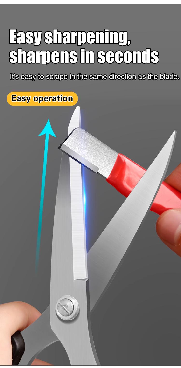 Product Introduction of Multifunctional mini portable manual fast open edge handheld alloy steel knife sharpener 13