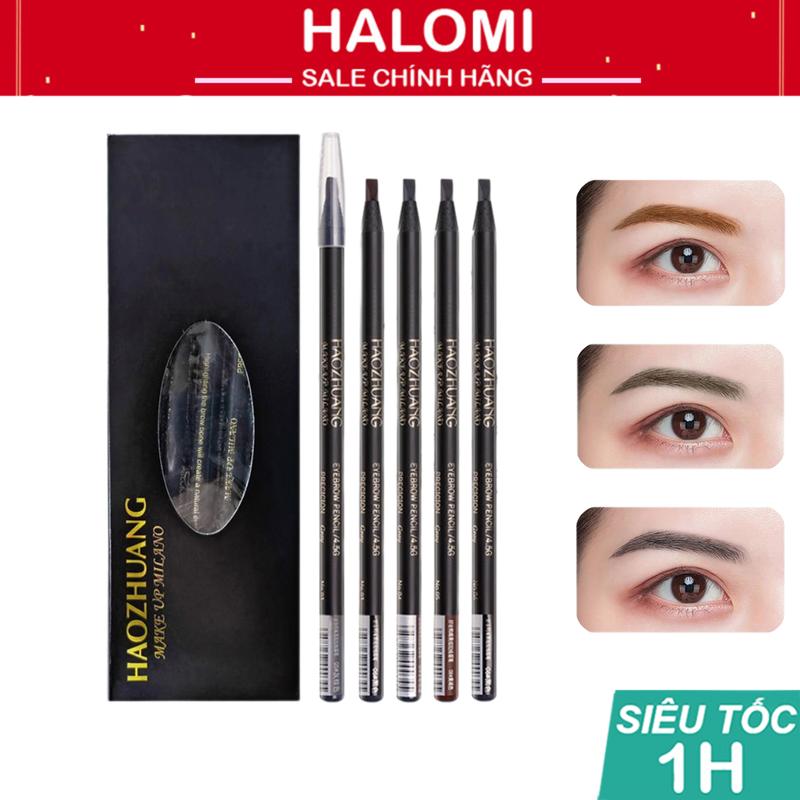 Chì xé kẻ mày Haozhuang phẩy sợi lông mày siêu đẹp sắc nét lâu trôi chuyên dụng cho makeup chuyên nghiệp