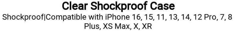 Product Introduction of Ốp Điện Thoại Sang Trọng, Trong Suốt, Chống Sốc, Tương Thích Với iPhone 16, 15, 11, 13, 14, 12, Pro, 7, 8 Plus, XS Max, X, XR, Mềm Và Trong Suốt, 16 Pro Max 0