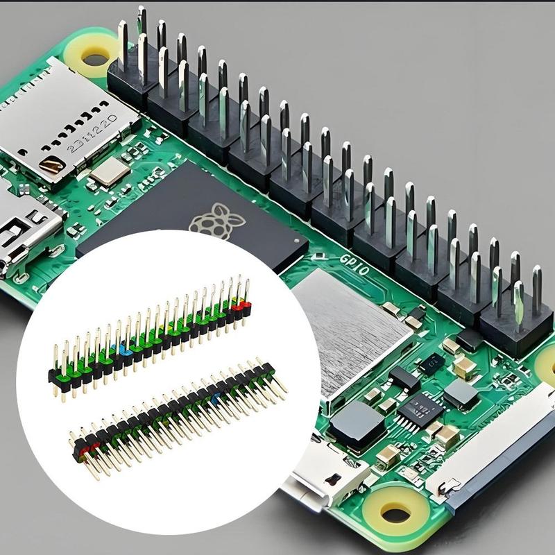 brach Tự làm 2*20pin Đầu bảng mạch phát triển Khoảng cách 2.54mm Dễ vỡ Đầu GPIO…