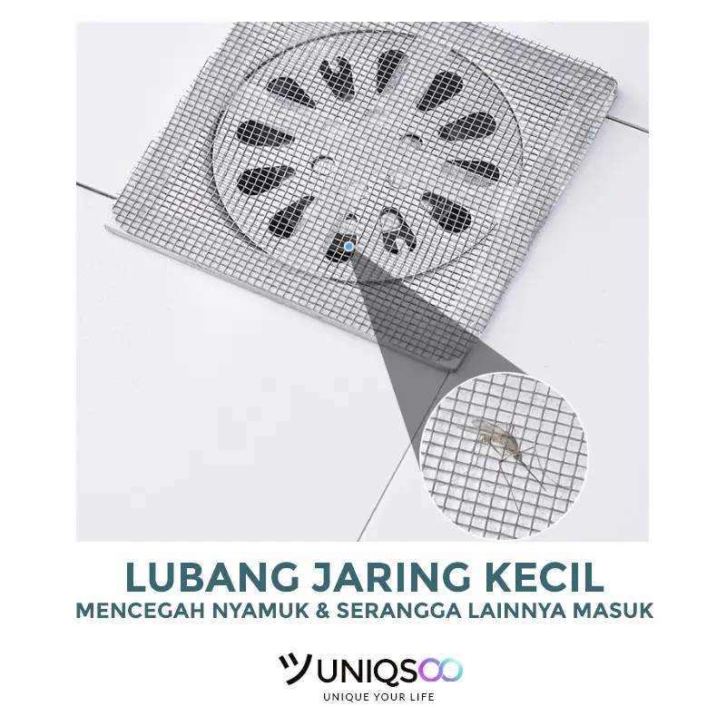 UNIQSOO Saringan Kawat Pembuangan Air WC Wastafel Serbaguna Anti Mampet XY099 2