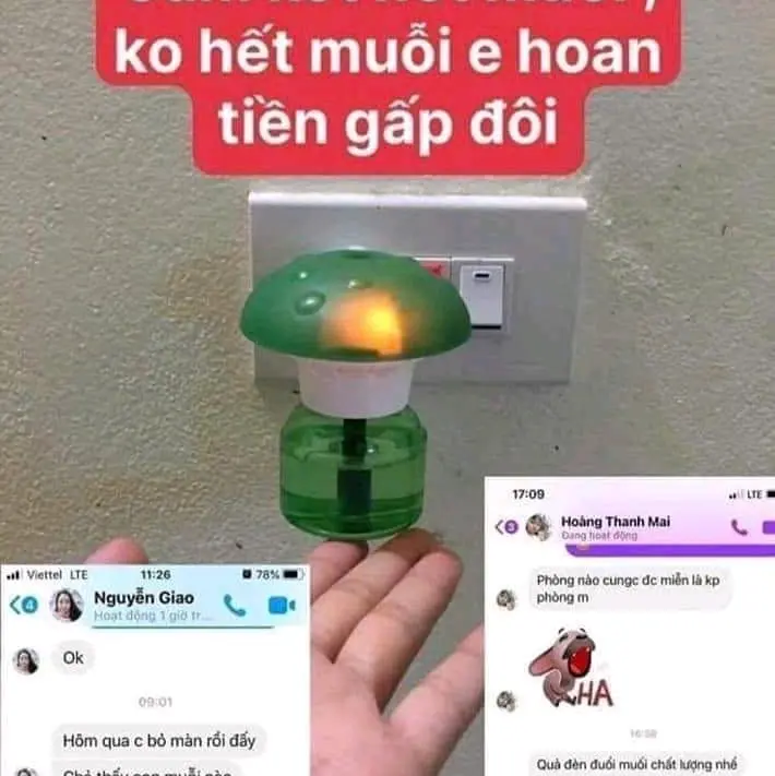 Đèn đuổi muỗi thông minh Hàn Quốc 8