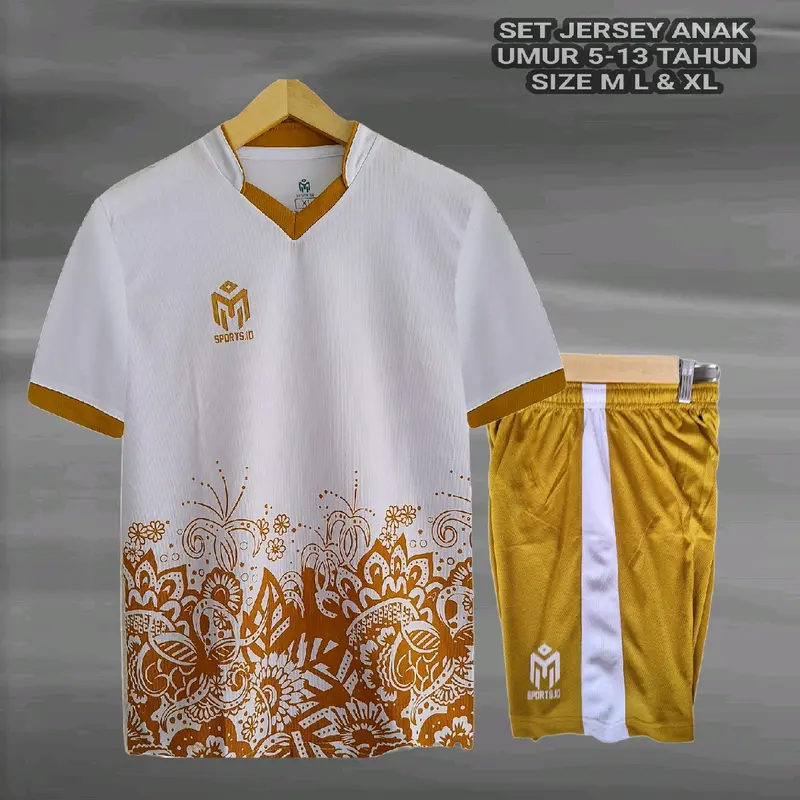 Jersey futsal anak-anak / Jersey sepak bola / Jersey olahraga / Baju olahraga / Baju futsal Uniseks Berpori Nyaman Outdoor 0